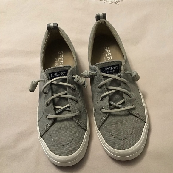 Women’s Sperry Top Sider Shoes, Sneakers. Size 6.5, Grey - Picture 2 of 10